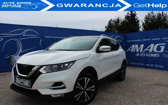 nissan qashqai wielkopolskie Nissan Qashqai cena 82900 przebieg: 63000, rok produkcji 2018 z Pasym